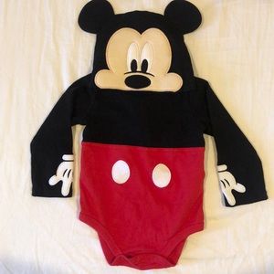 Disney Mickey Mouse Onesie + Cap